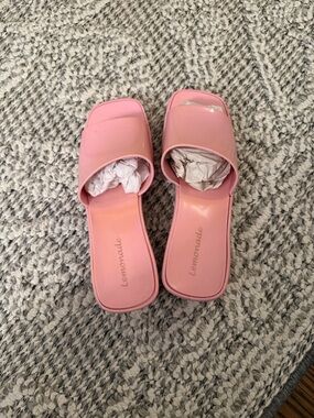 Lemonade  Slide Sandals for Women Sz 7